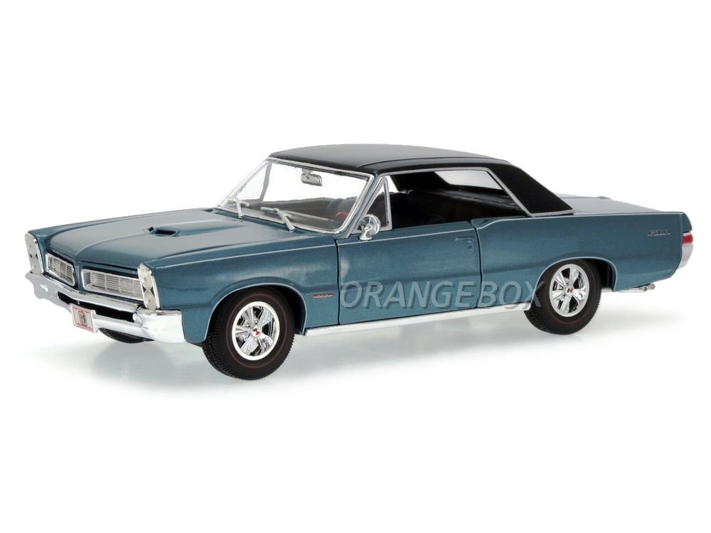 Pontiac GTO 1965 Hurst Maisto 1:18 Azul - 20 anos! Loja on-line de